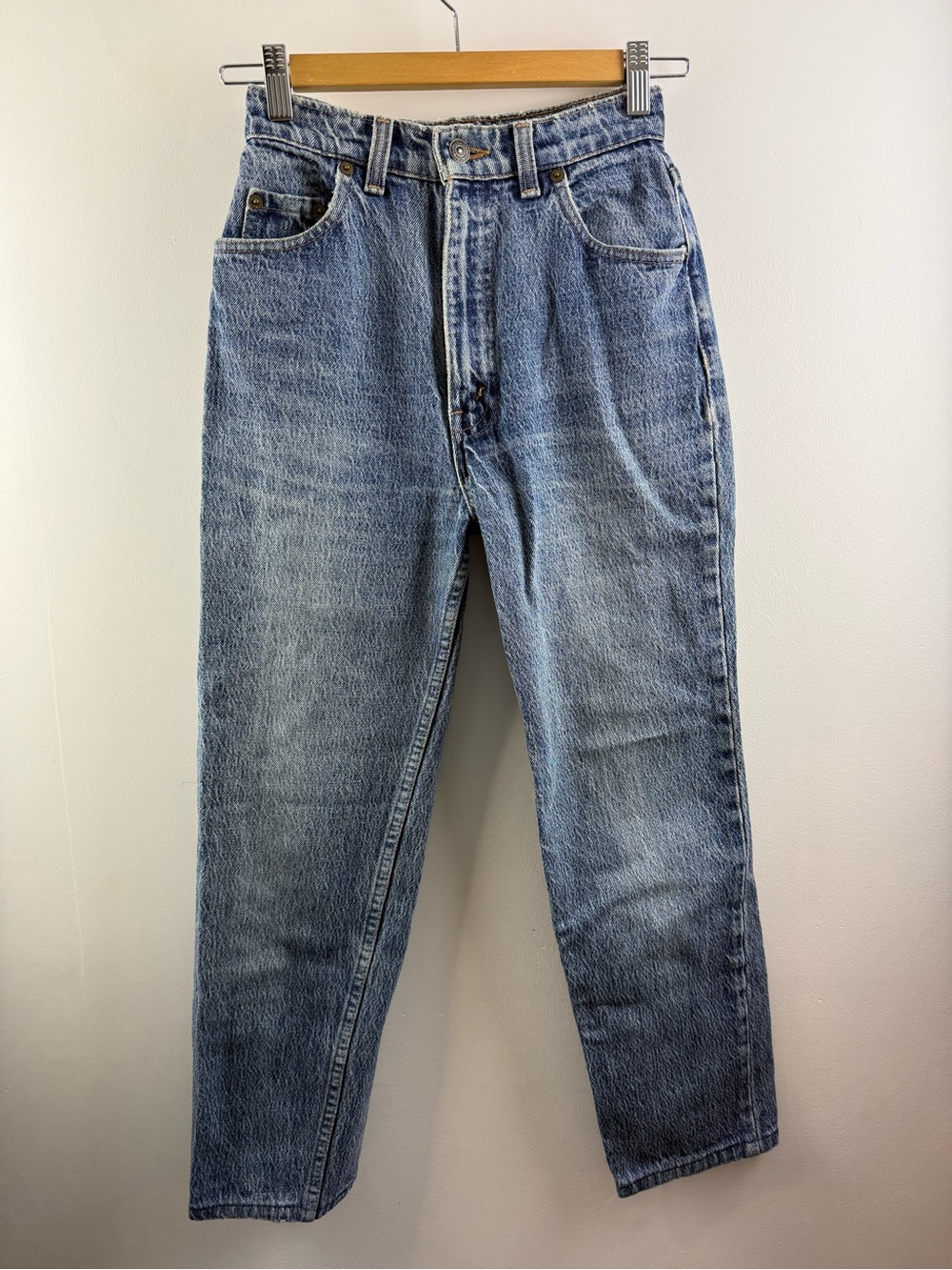 Vintage Levi's 531 Made in Canada High Rise Tapered Jeans Size 21 22 XXS